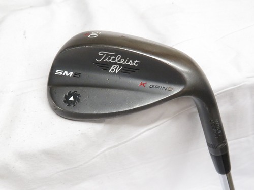 Used Titleist Vokey SM6 60.12* Lob Wedge Titleist BV Wedge Flex Steel Shaft