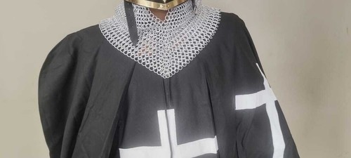 Medieval Templar Knight Full Body Set Armour Cosplay Halloween Suit Armor Xmas - Picture 30 of 31