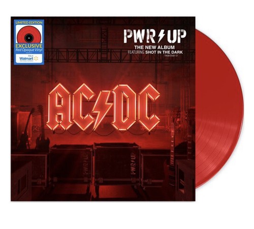 AC/DC PWR/UP Gatefold LP Walmart Exclusive RED Opaque Vinyl NEW Power ...