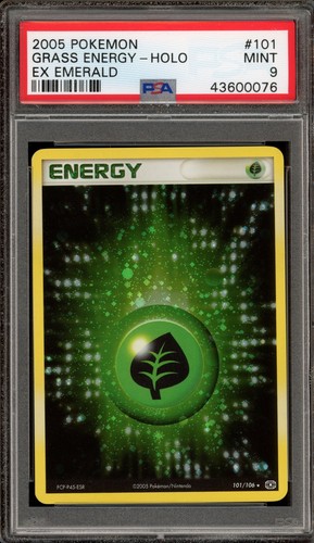 Grass Energy graded PSA 9 for sale on eBay