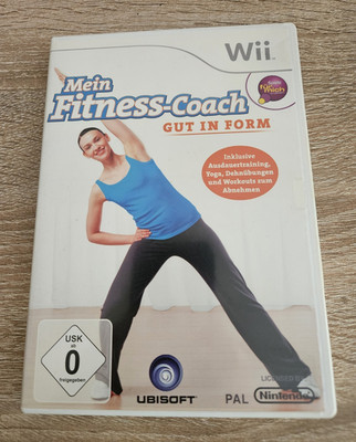 Ubisoft Mein Fitness-Coach: Gut in Form Wii PAL Yoga mit Handbuch