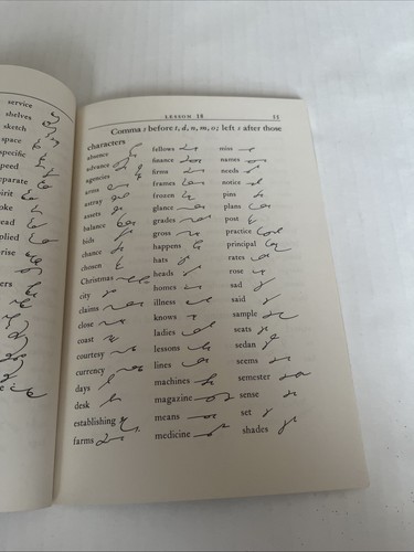 Most-Used Shorthand Words and Phrases Copyright 1951 Gregg Leslie Zoubek Vintag - Bild 16 von 21