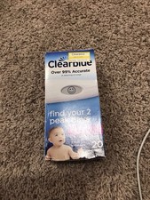 Clearblue Advanced Digital Ovulation Test 20 Test Fertility Predictor 04/2025