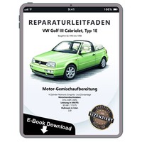 VW Golf 3 Cabrio 1E Motronic Einspritz- ZüNdanlage Reparaturhandbuch Download