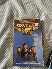 Star Trek 3 The Search For Spock Book