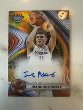 2024-25 Bowman University Best Isaac McKneely Gold Refractor /50 (RC) Auto