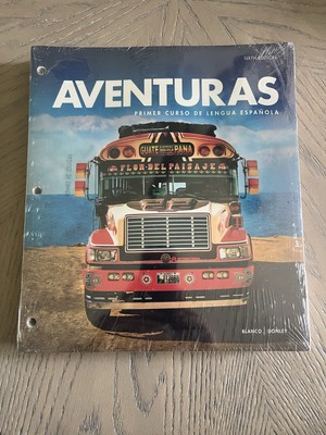 NEW Aventuras 6th Edition Loose leaf Text Book WITH CODE unused Adventuras