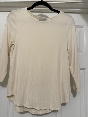 Cupio Women's Top Size S Off-White NWOT