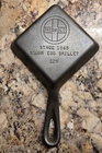 Griswold SQUAR EGG SKILLET Hard to find No 129 Perfectly restored.