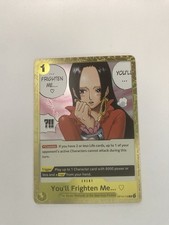 Bandai One Piece CCG You'll Frighten Me... OP14-118 Boa Hancock Event Counter