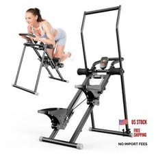 Stair Stepper & Ab Machine by SEWD, 2-in-1 Cardio Workout Equipment with
