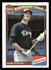 1991 Topps Bazooka Shining Stars #15 Robin Ventura
