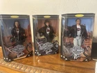 Barbie Vintage Doll Set/3 Collectible Harley Davidson Ken Second In Series 1998