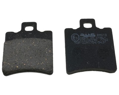 Bremsbeläge RMS organisch S10/Typ-674 für Aprilia SR50 MBK Booster YAMAHA BWs