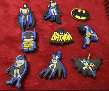 BATMAN - 9pc Shoe Charms - fits crocs - FREE SHIPPING