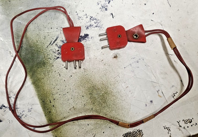 RED CABLE WIRE  Zenith Transoceanic Antenna Connector