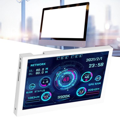 . 5in Computer Temp Monitor IPS USB Mini Screen PC Sensor Panel Display PC CPU U