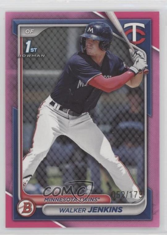 2024 Bowman Prospects Pink Border /175 Walker Jenkins #BP-43 1bk5