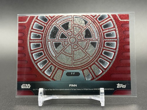 2024 Topps Star Wars High Tek John Boyega as Finn Fantastek Red Diffractor /5 - Picture 2 of 3