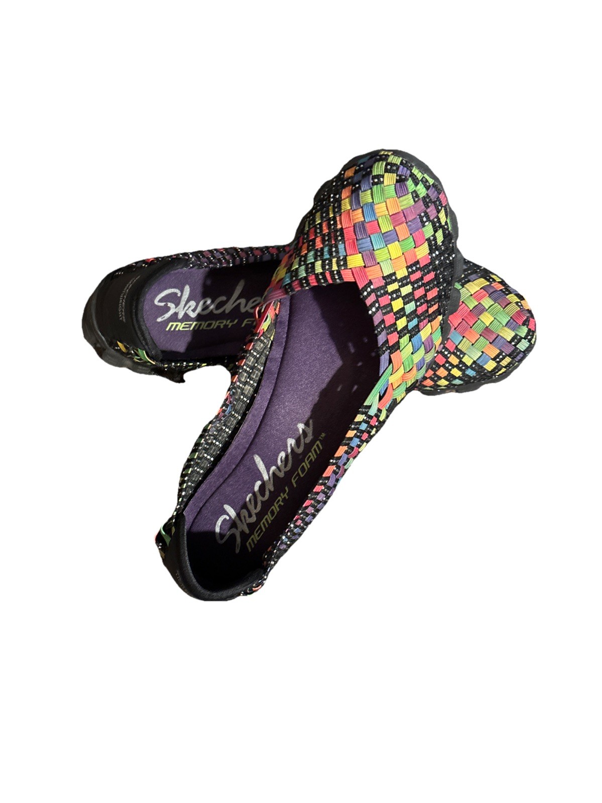 Skechers Memory Foam EZ Flex Illuminate Size 8 Wo… - image 3