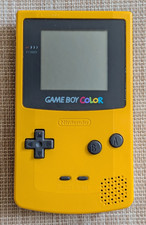 Nintendo Game Boy Color Handheld System - Dandelion Yellow TESTED WORKING