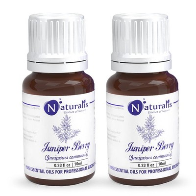 Naturalis Juniper Berry Essential Oil 10ml Each Set Of 2