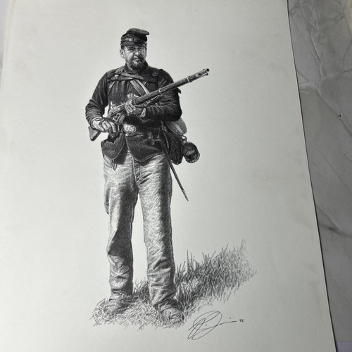 Union Infantryman - Paul Jennis - Stampa Edizione Limitata - Foto 3 di 4