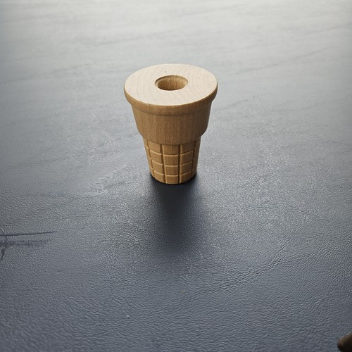 Melissa und Doug Scoop & Serve Holz Eis Ersatz VANILLE TÜTE