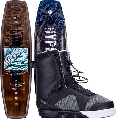 HYPERLITE Wakeboard Set Wakeboardbindung ATV 148 2026 inkl. TEAM X Boots Wake Bo