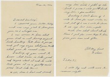   Fox, Nellie (1946) Signed Letter 9 721395