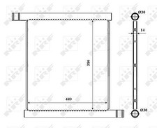 Radiateur Smart FORTWO