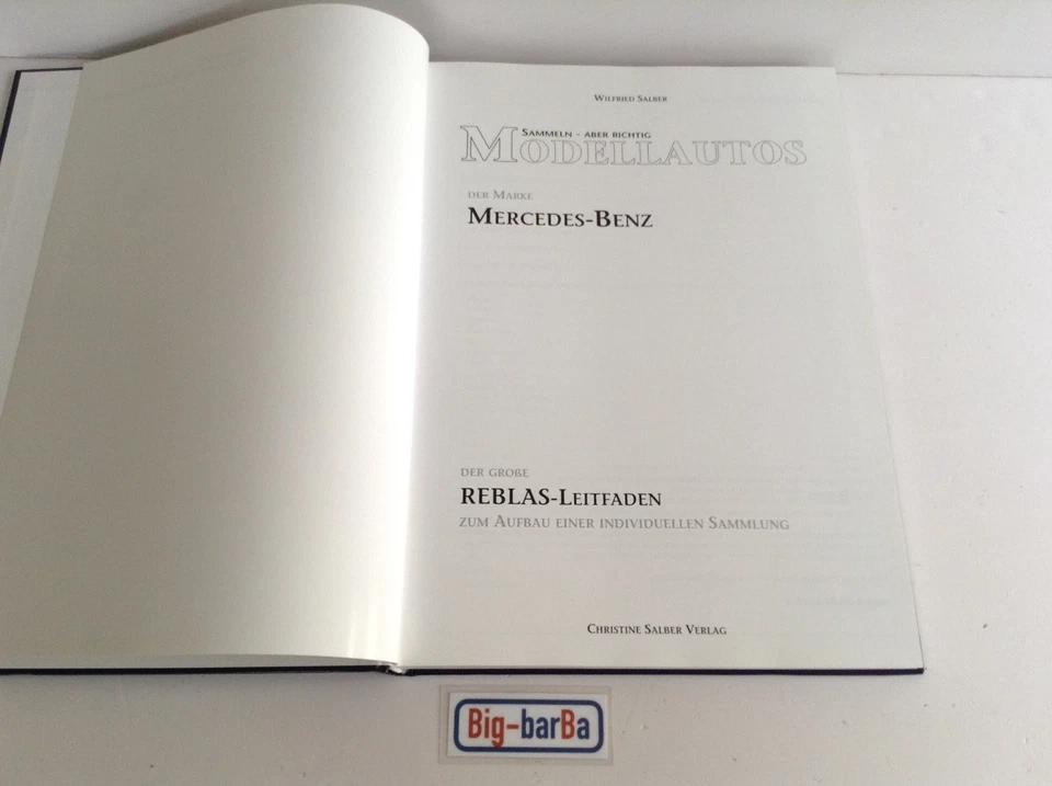 🔥Lot vintage🚗 WILFRED SALBER MODELLAUTOS MERCEDES BENZ FUORI COMM. 🍂 1999 ☕ - Immagine 2 di 4