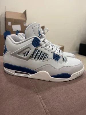 Preços baixos em Jordan 4 Retro 2024 Military Blue | eBay