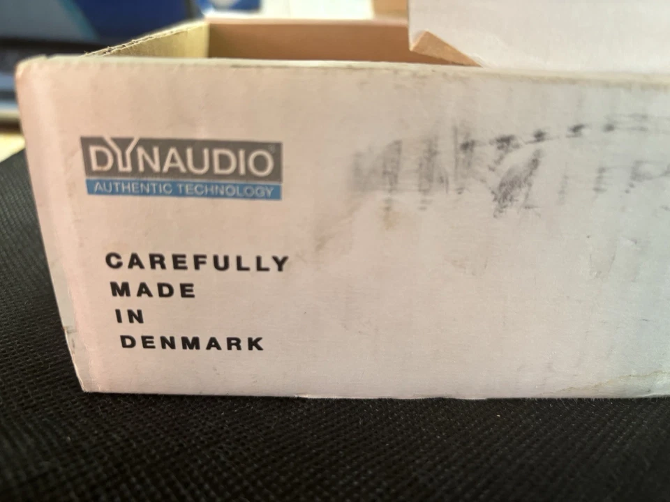 Par de Driver Tweeter Dynaudio D-28/2 Nº 81410 Hecho en Dinamarca Nuevo Caja Abierta Foto 2 de 4