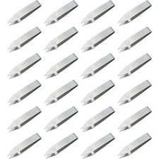 Uncle Bill's Sliver Gripper Tweezers Stainless Keychain Clip Survival 24-Pack 