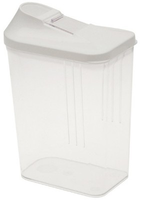 keeeper Schüttdose ''paola'' 0,5 Liter weiß / transparent