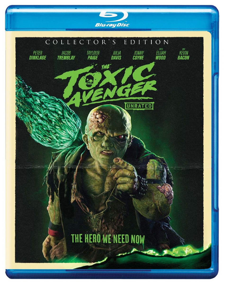Cineverse The Toxic Avenger Blu-ray Movie, 1080p HD, Standard