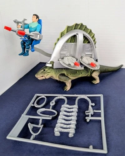 DINO RIDERS DIMETRODON Complete Set Parts Shado Action Figure Accessories Armor