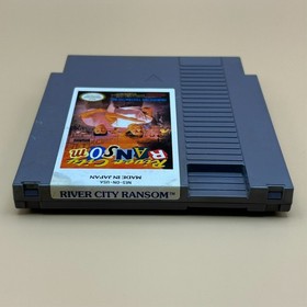 NES RIVER CITY RANSOM Authentic Nintendo Entertainment System Game w/ Manual