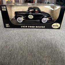 2014 Wix Filters 75th Anniversary Die Cast Collector 1939 Ford Deluxe Black 1:18