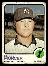 1973 Topps Bobby Murcer #240 - New York Yankees - (Low Grade)