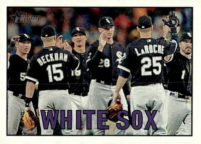 2016 Topps Heritage #346 Chicago White Sox