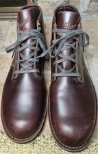 Danner Wolf Creek Chukka Boots Men’s 10.5 US Dark Brown Waterproof Leather.