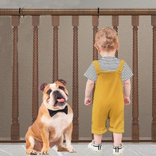 Balcony Netting for Pets, Stairway Net for Balcony, 15ft x 3ft Banister Guard