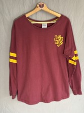 Harry Potter Gryffindor Long Sleeve Shirt BoxLunch Red Gold M