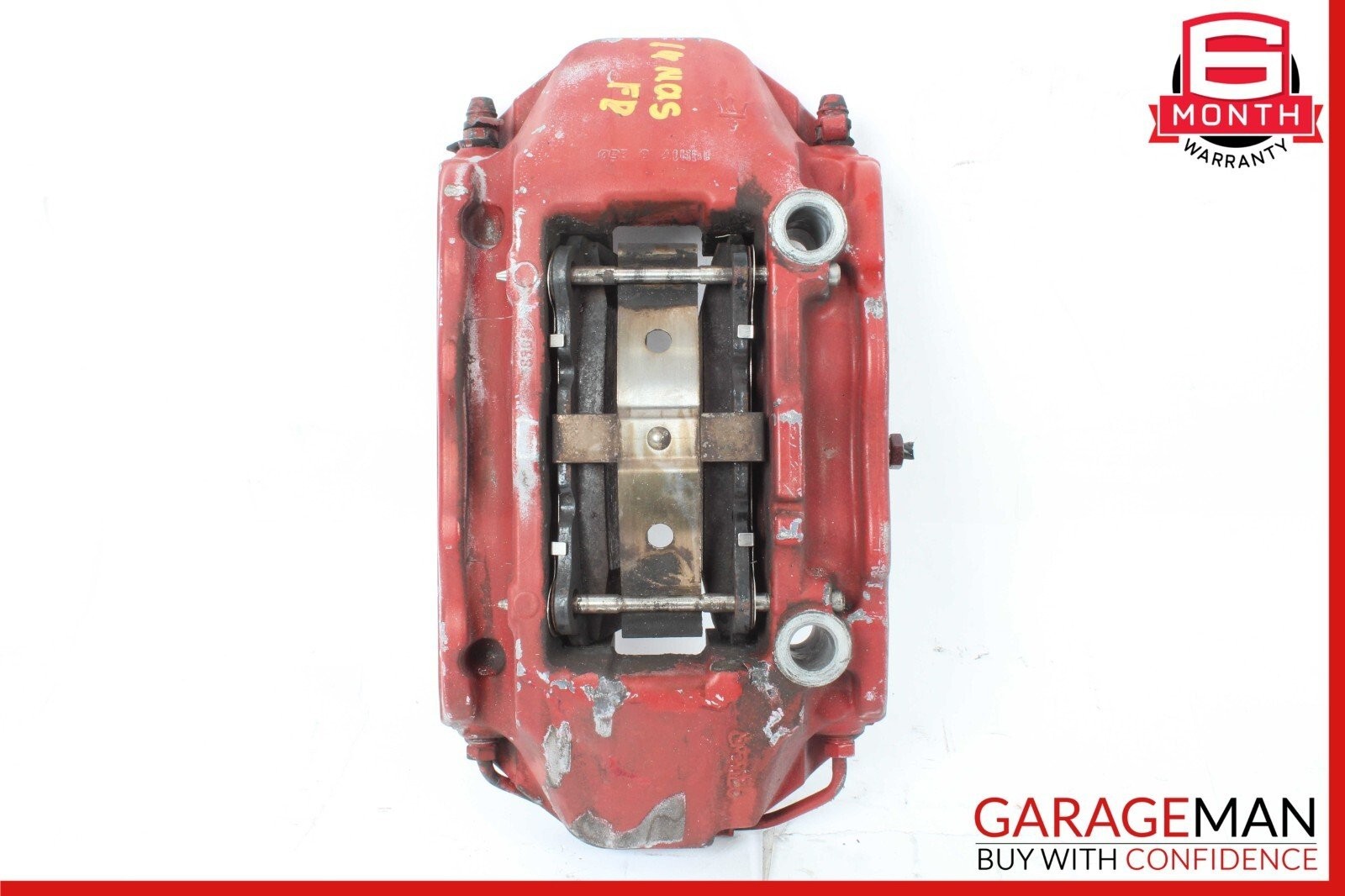 14-17 Maserati Ghibli Front Right & Left Brembo Brake Calipers Set of 2 Pc Red