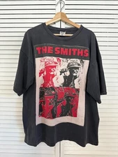 Reprint 1980s The Smiths Meat Is Murder One-of-a-Kind Reworked T-Shirt NH25264