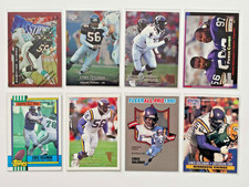 CHRIS DOLEMAN Lot 8 Cards Fleer Metal 8 Topps Finest 12 Vikings HOF Football NFL