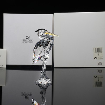 SWAROVSKI Figurine Silver Heron 221627