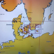 NAVIONICS Eastern Denmark South Sweden Card MicroSD Marine Charts Simrad Raymari